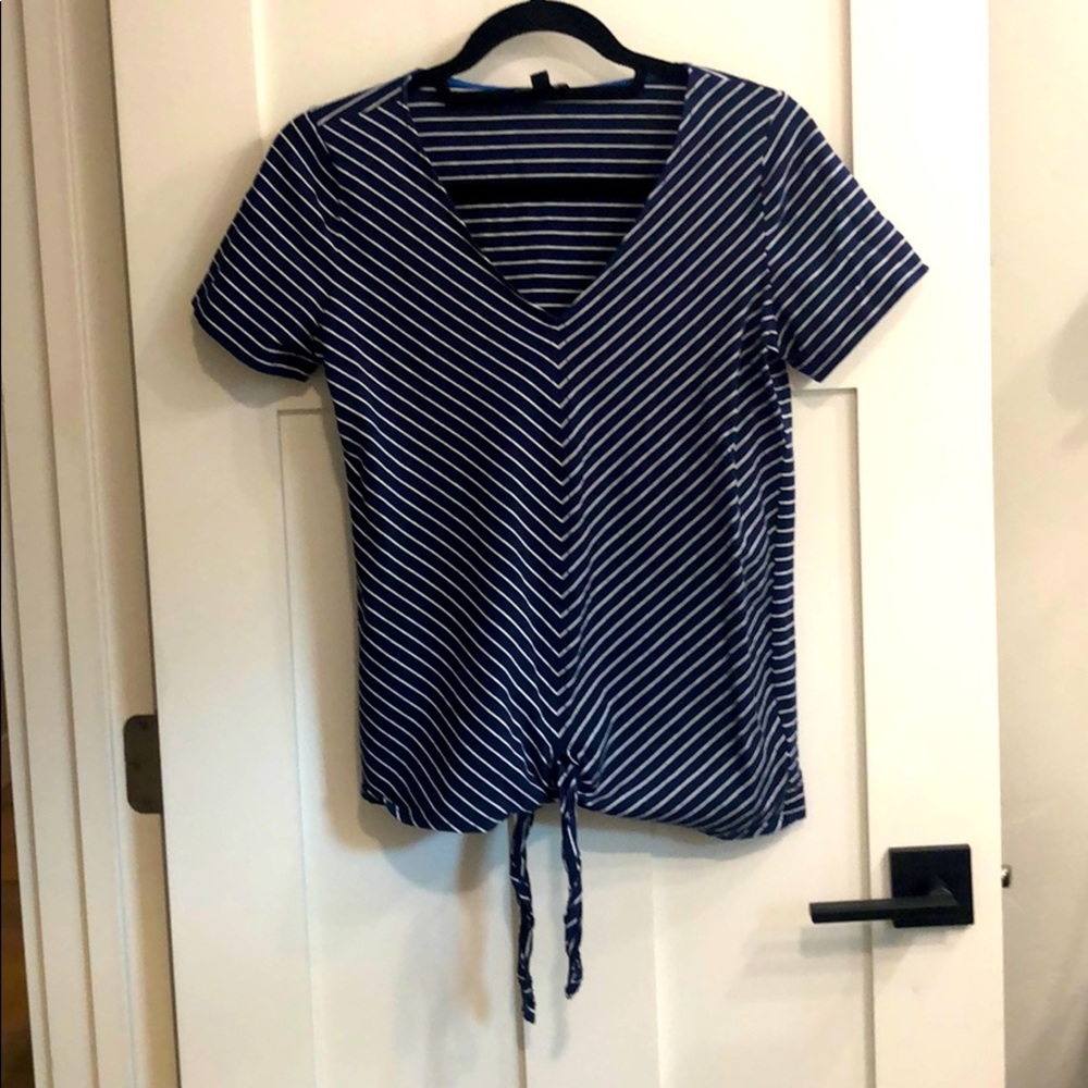 V-neck top